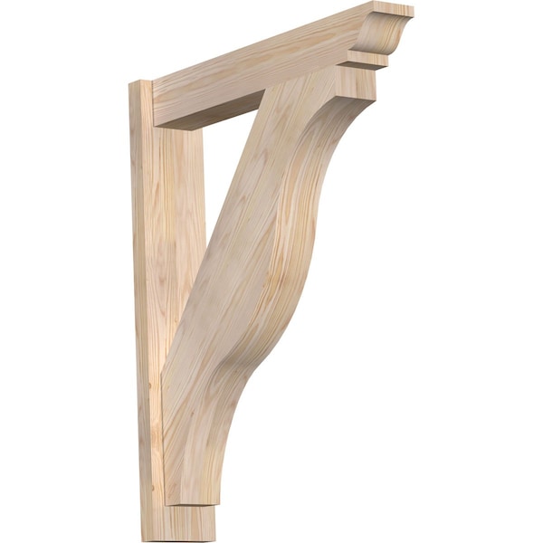 Ekena Millwork Funston Traditional Smooth Outlooker, Douglas Fir, 5 1/2"W x 28"D x 34"H OUT06X28X34FST01SDF - main